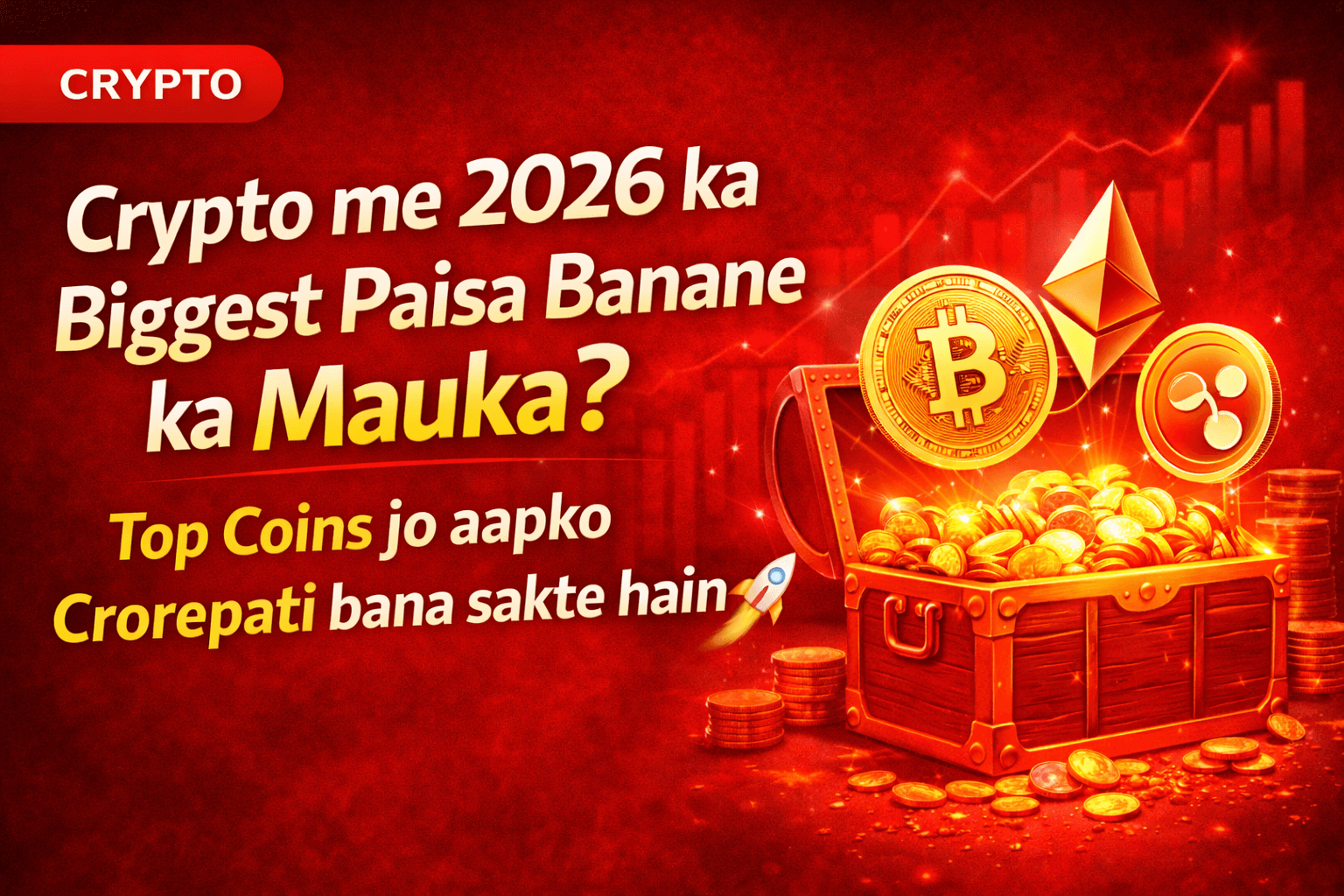 2026 mein crorepati banne ke liye best crypto coins - sahi investment strategy